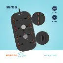 Porodo Blue 8 AC Power Strip - Black (2).webp