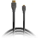 Tether Tools TetherPro Micro-HDMI to HDMI Cable with Ethernet (Black, 15') H2D15-BLK — photo 1