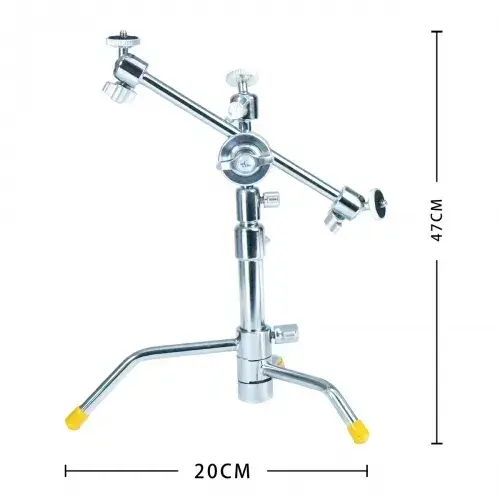 Provision DC-103 Mini C-Stand 3x Mini Ball Head With Mobile Phone Holder PV Mini CSTAND — photo 2