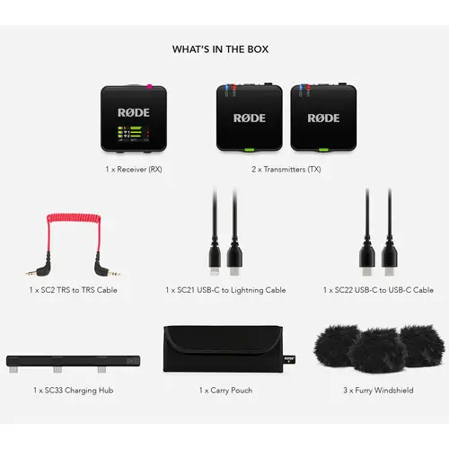 Rode Wireless GO (Gen 3) 2-Person Compact Digital Wireless Microphone System WIGOGEN3 — photo 6