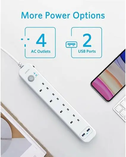 Anker 322 USB Power Strip A9142K21 — photo 4