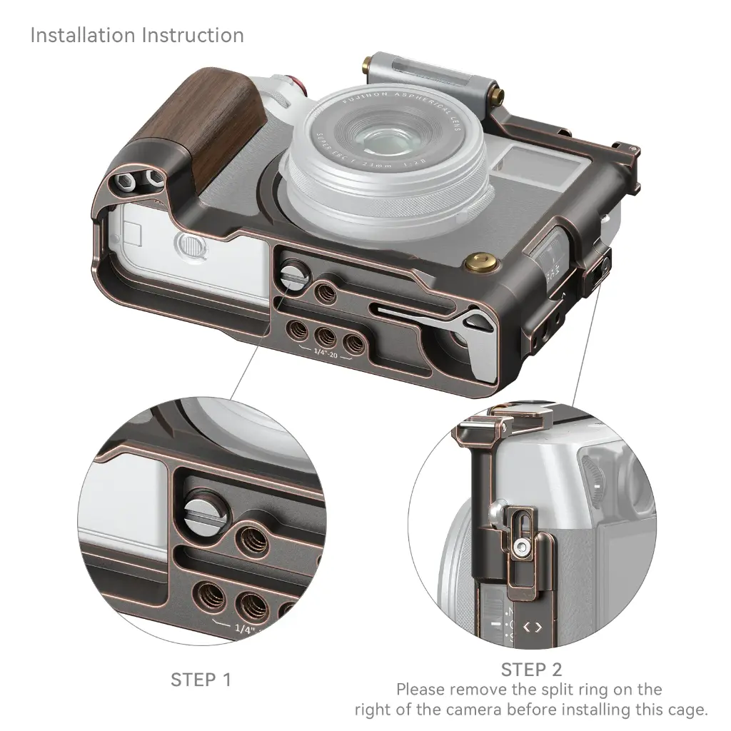 SmallRig “Retro” Cage for FUJIFILM X100VI 4557 — photo 2