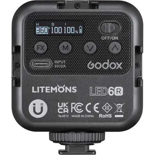 Godox Litemons RGB Pocket-Size LED Video Light LED6R — photo 3