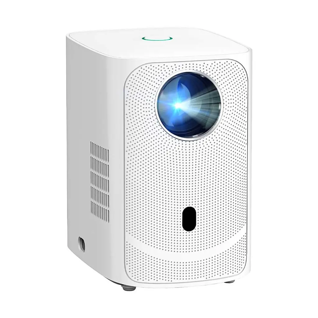 [PD-P720PJR-WH] Porodo 720P Projector Android 9 - White .webp