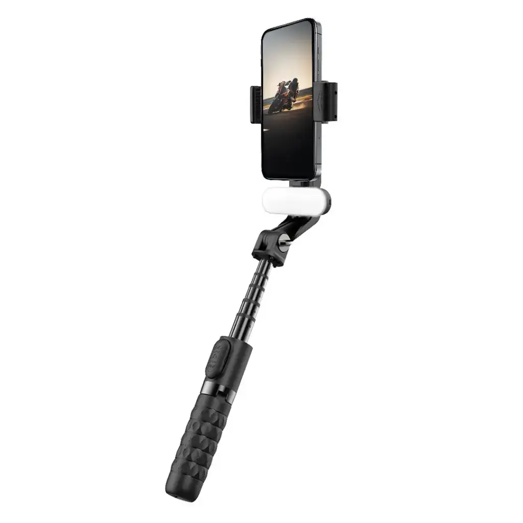 [PD-LFST148-BK] Porodo QuadBase Gimbal Stabilizer - Black.webp
