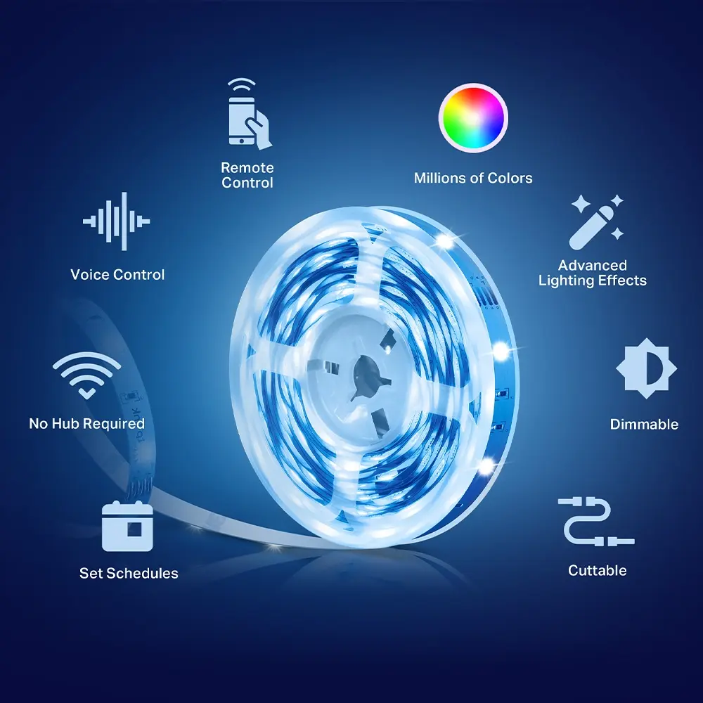TP-Link Smart Wi-Fi RGB Light Strip Tapo L900-5 — photo 2