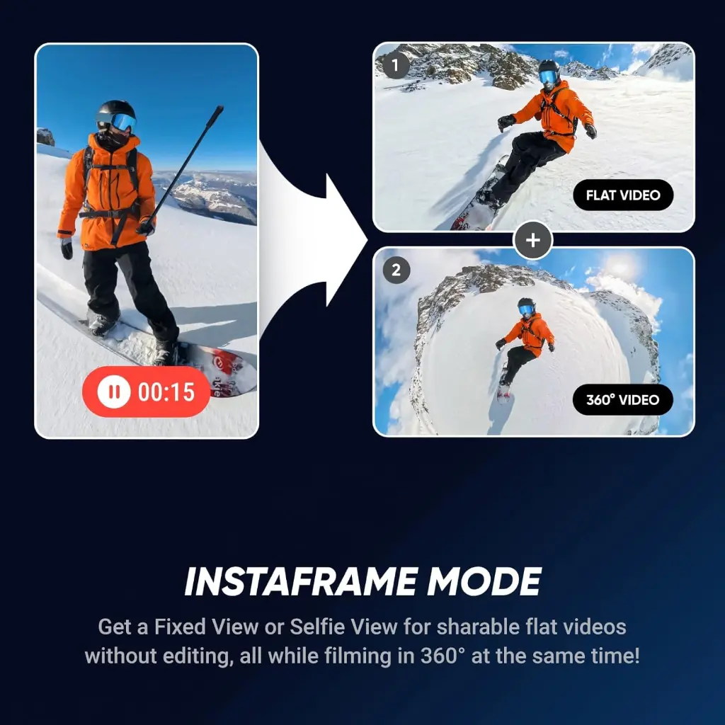 Insta360 X5 360° 8K Action Camera CINSAAHA — photo 2