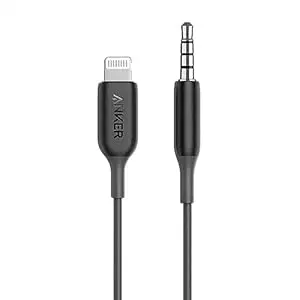 Anker 3ft 0.9m 3.5mm Audio Cable With Lightning Connector A8194H11 — photo 1