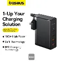 Baseus 100w 4-in-1 GaN5 Pro Fast Charger With 2xUSB-C & 2xUSB-A Ports Black CCGAN100UK — photo 4