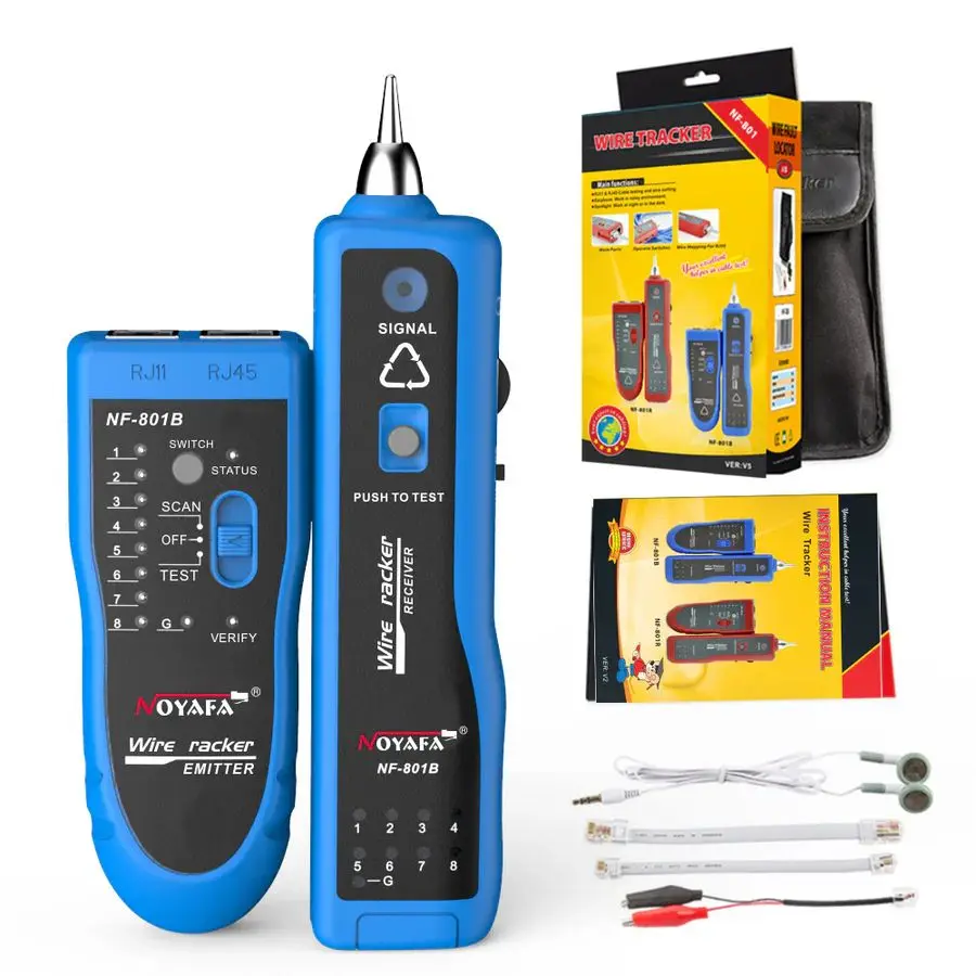 NOYAFA NF-801 Networking RJ11 & RJ45 Wire Tracker — photo 1
