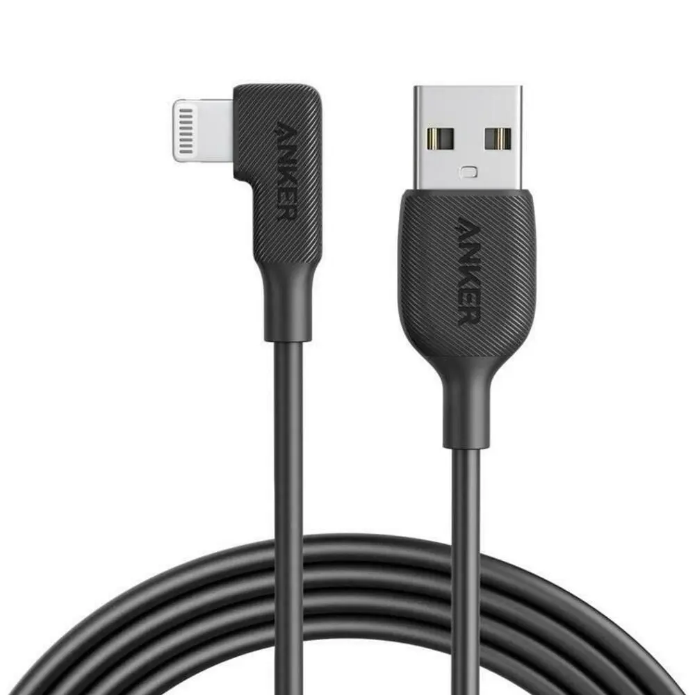 Anker 3ft 0.9m USB A To 90 Degree Lightning Cable A2320H11 — photo 1
