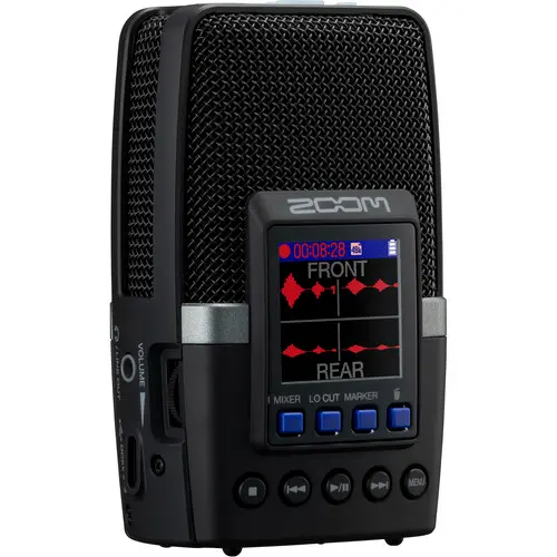 ZOOM H2essential The Essential Multi-Mic Recorder For Creators With 3 Built-In Mics For — photo 3