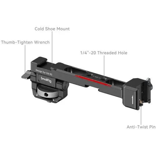 SmallRig Monitor Mount with NATO Clamp for Select DJI RS Series Gimbals 3026B — photo 3