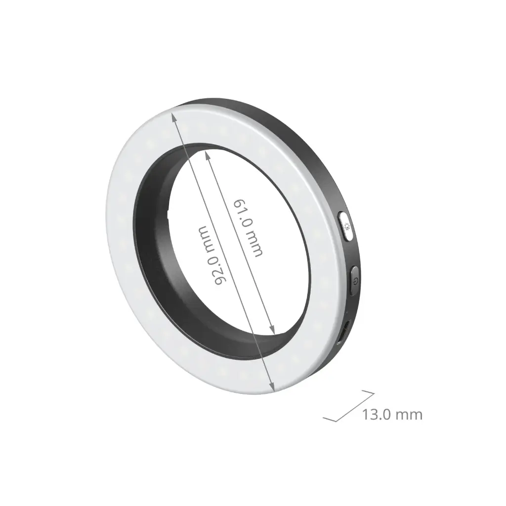 SmallRig Vibe P30 67mm Ring LED Video Light (Universal Threaded Filter Adapter Kit) 5203 — photo 4