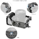 SmallRig “HawkLock” Quick Release Cage Kit with Silicone Handle for Sony A7CII / 7CR 5198 — photo 4
