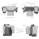 SmallRig “HawkLock” Quick Release Cage Kit with Silicone Handle for Sony A7CII / 7CR 5198 — photo 5