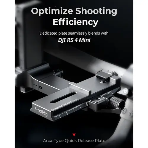 SmallRig Quick Release Plate for DJI RS 4 Mini 5336 — photo 4