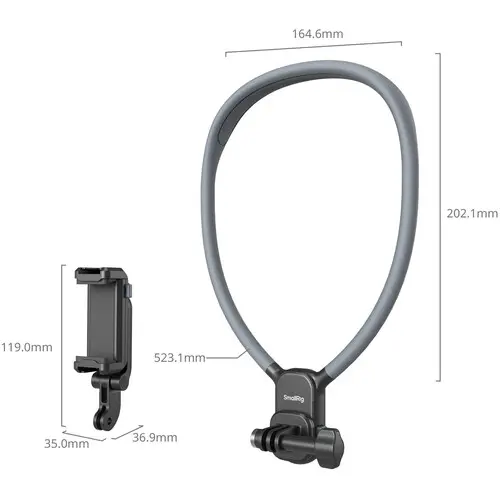 SmallRig Quick Release Neck Support for Action Cams and Smartphones 5128 — photo 3