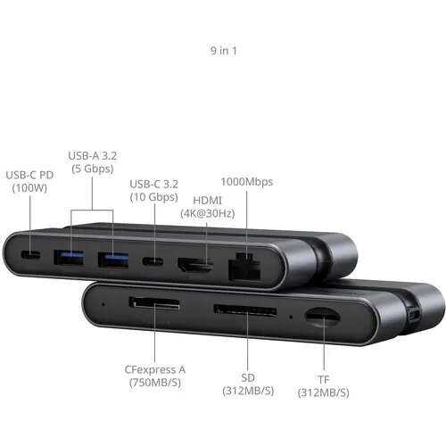 SmallRig CFexpress Type A 9 in 1 Photography Docking Station 4663 — photo 3