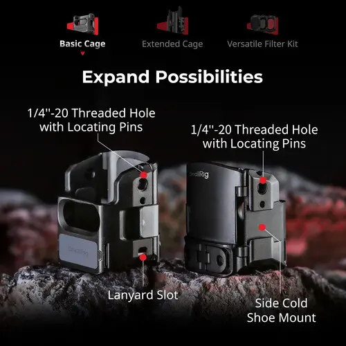 SmallRig Extended Cage for DJI Osmo Pocket 3 5117 — photo 4