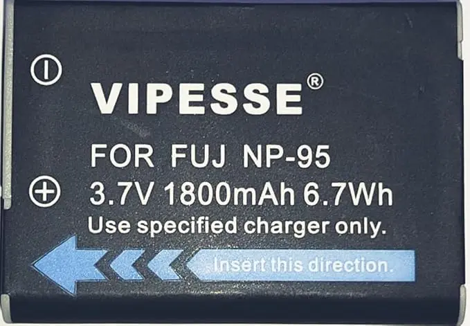 Vipesse FNP-95 1800mAh 3.7v 6.7Wh Rechargeable Battery Pack for FUJIFILM — photo 2