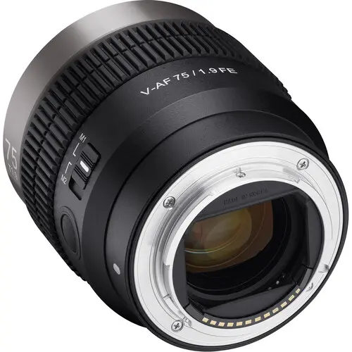 Samyang Cine V-AF 75mm T1.9 FE Lens (Sony E-Mount) SYCAF75-NEX — photo 3