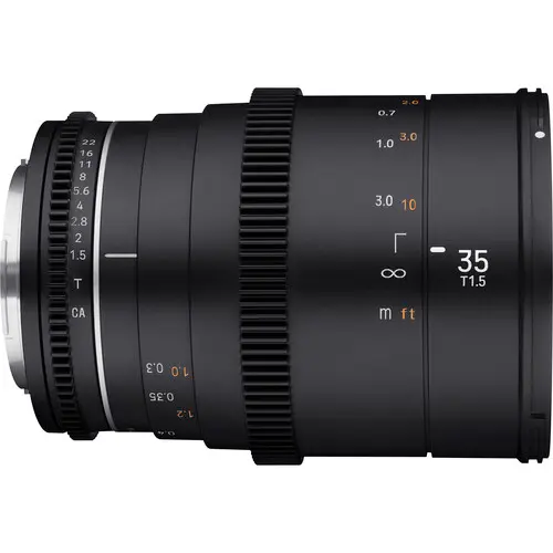 Samyang 35mm T1.5 VDSLR MK2 Cine Lens (RF Mount) SYDSX35-RF — photo 5