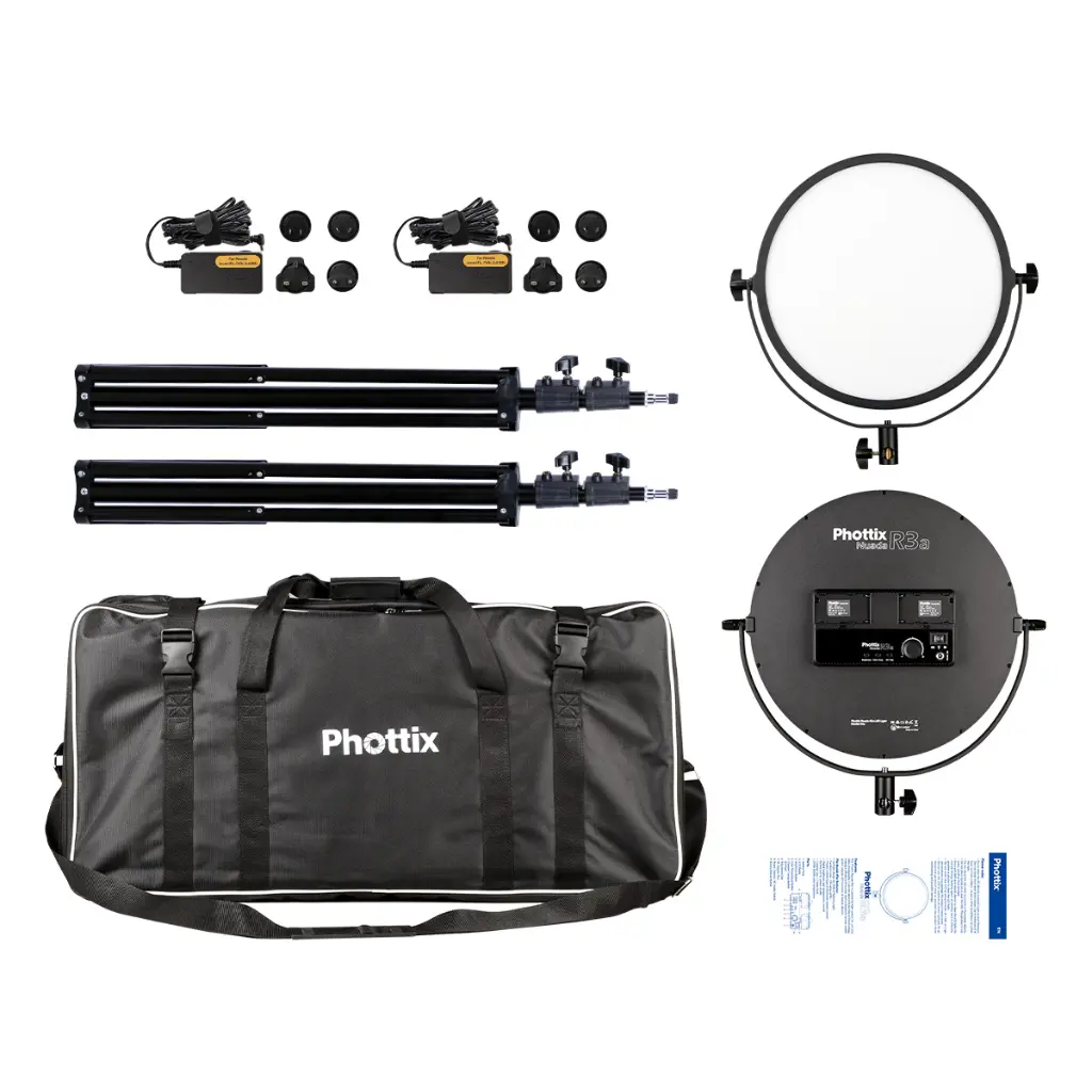 Phottix Nuada R3a LED Light Twin Kit Set 81476 — photo 1