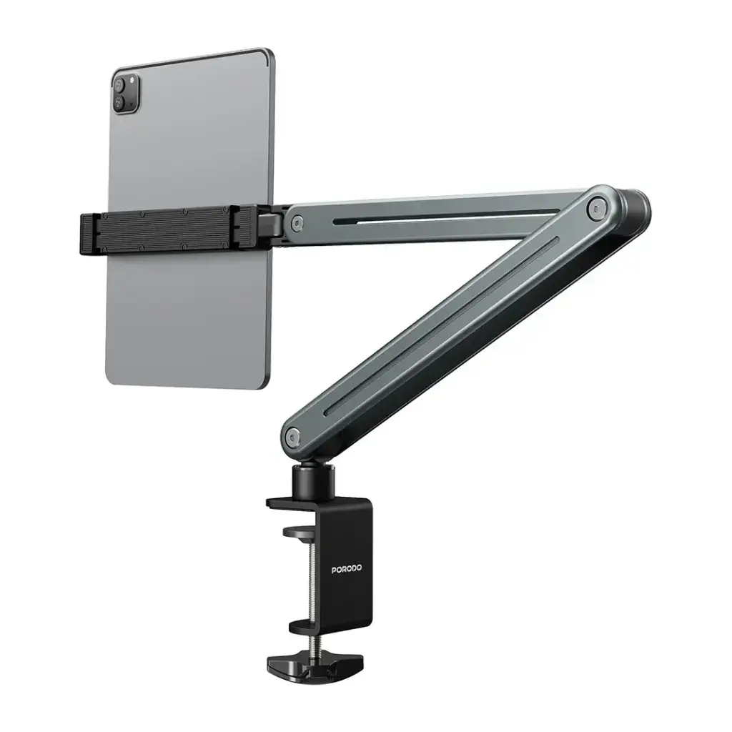 Porodo Multi-Joint Phone & Tablet Mount - Gray.webp