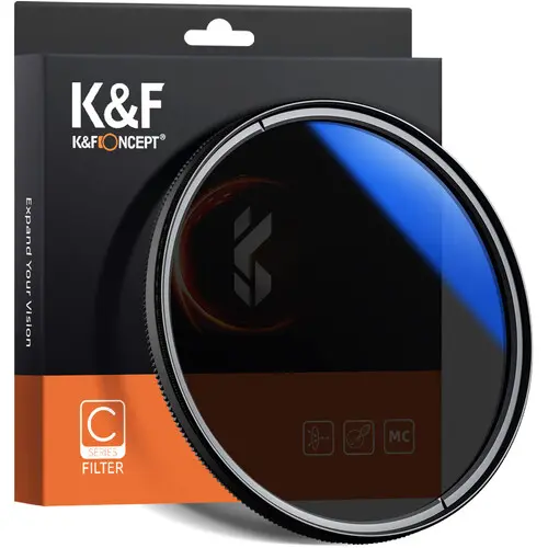 K&F Concept Classic Series 62mm Slim Multicoated Circular Polarizer Filter KF01.1438