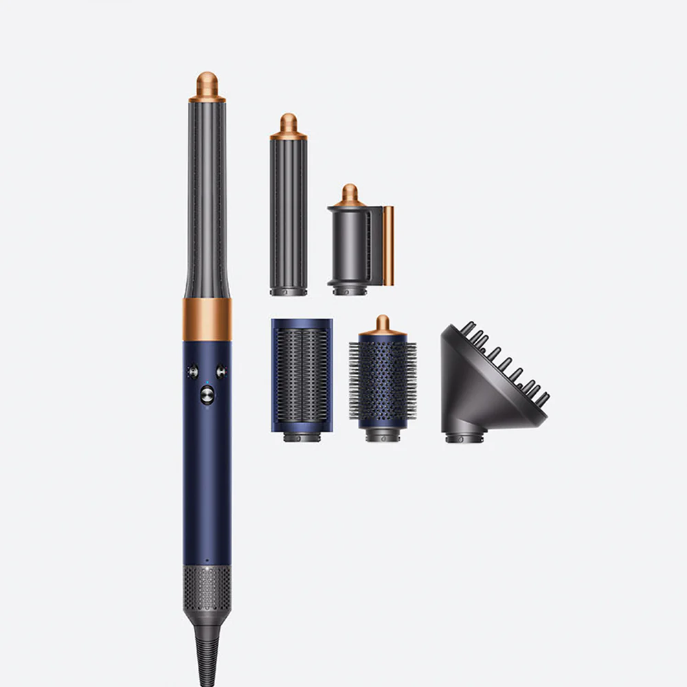 Dyson HS05 Airwrap Complete Long Volumise Multi-Styler & Dryer - Prussian Blue & Rich Copper