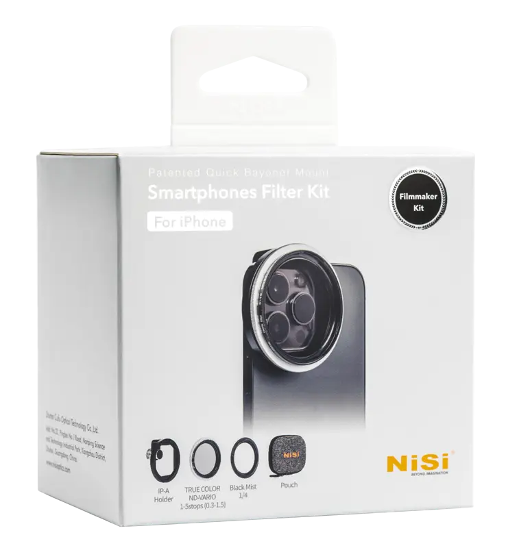 NISI Filmmaker Smartphones Filter Kit for iPhone