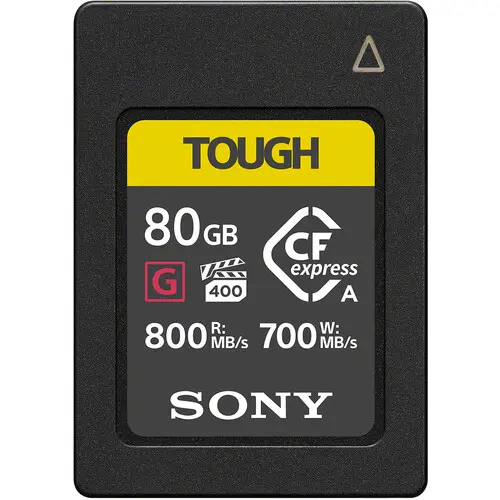 Sony TOUGH 80GB R800/W700 CFexpress Type A TOUGH Memory Card CEAG80T