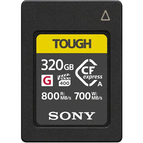 Sony Tough 320GB R800/W700 CFexpress Type A TOUGH Memory Card CEA-G320T
