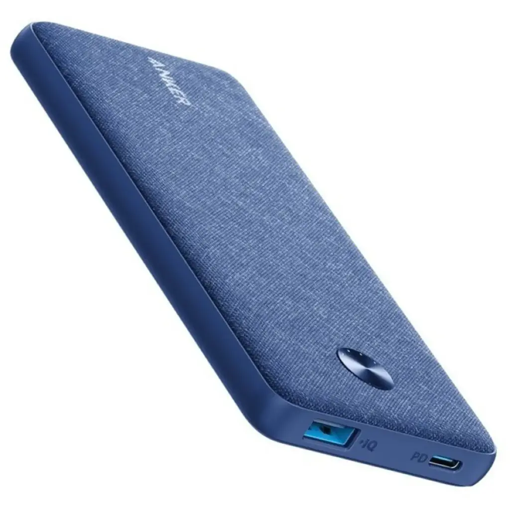 Anker PowerCore III Sense 10k Light & Compact High Capacity Portable Charger (Blue) A1244H32