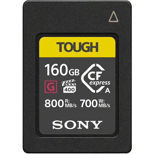Sony Tough 160GB R800/W700 CFexpress Type A TOUGH Memory Card CEA-G160T