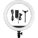 Godox LR150 Bi-Color LED Ring Light (18", Black)