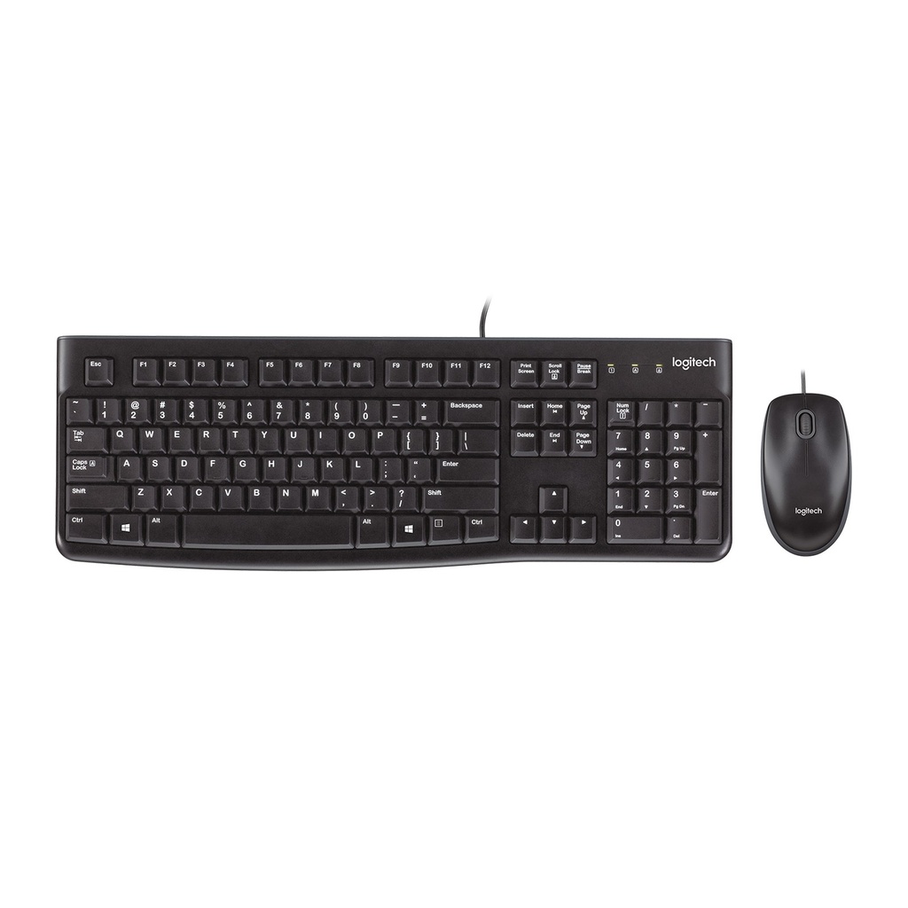 Logitech MK120 Desktop Wired keyboard & Mouse Combo 920-002546