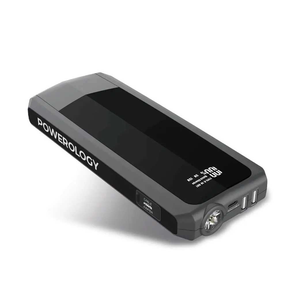 Powerology 16000mAh 1200A Jump Starter PowerBank PPBCHA29