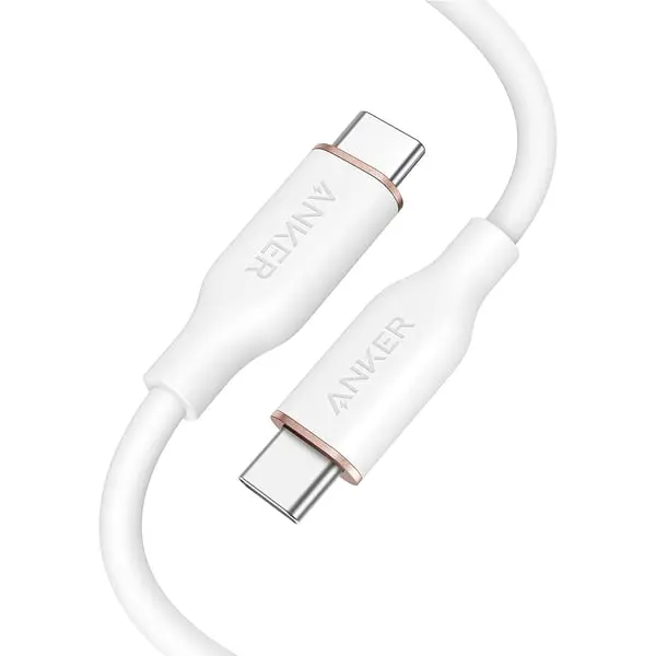 Anker PowerLine III Flow 6Ft 1.8Mtr 100w USB-C to USB-C Cable A8553H21