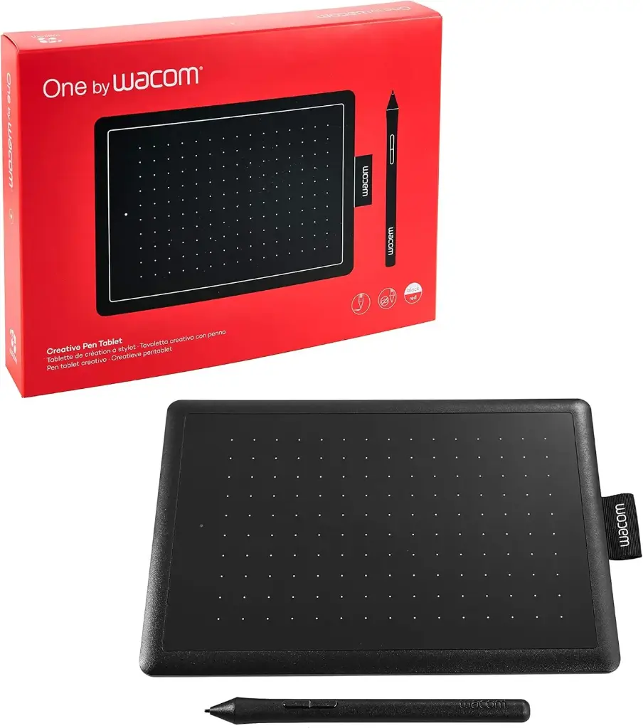Wacom One CTL-472-N Creative Pen Tablet Small CTN-472/K0/BX