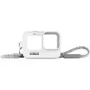 GoPro Sleeve + Lanyard for HERO9/HERO10/HERO11 Black (White) ADSST-002