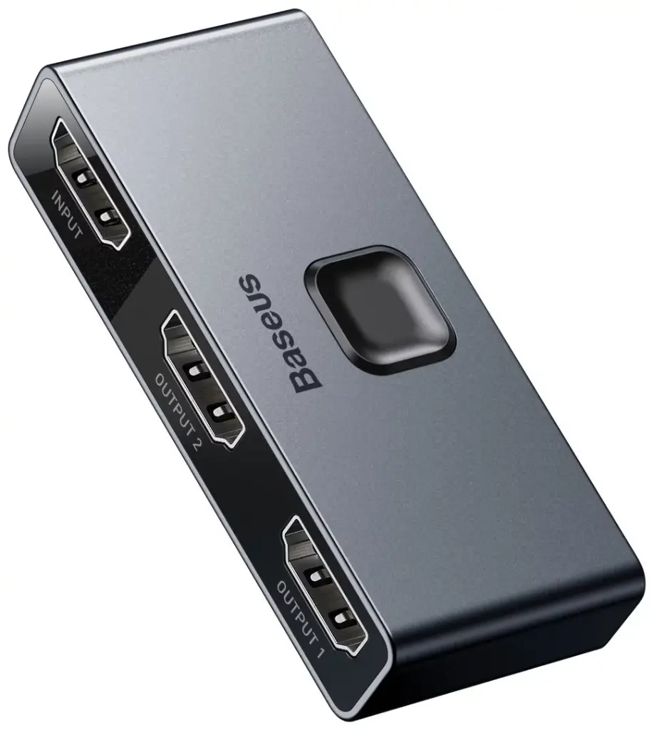 Baseus Matrix HDMI Switcher (2-in-1 or 1-in-2) CAHUB-BC0G