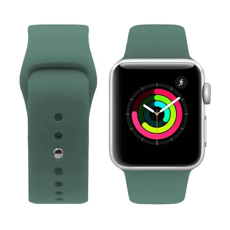 Porodo iGuard Silicone Watch Band 42/44mm Green PDW44SL058