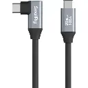SmallRig USB-C (Straight) to USB-C (Angled) Data Cable (60cm / 23.6in) 4791