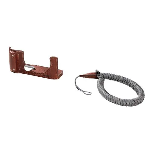 SmallRig Leather Half Case Kit for FUJIFILM X-M5 (Brown) 4880