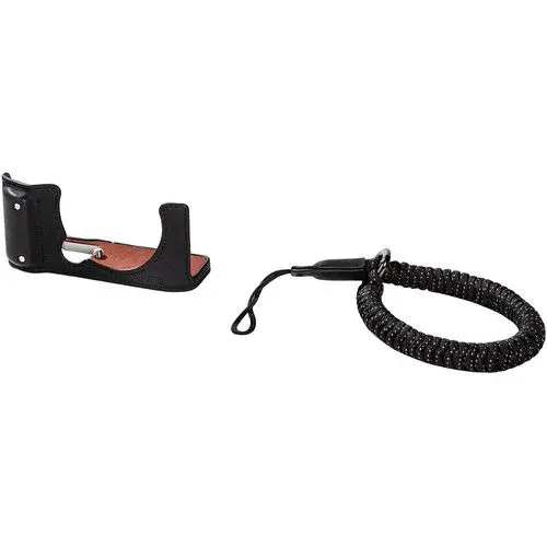 SmallRig Leather Half Case Kit for FUJIFILM X-M5 (Black) 4879