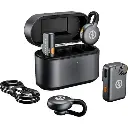 Hollyland LARK M2S Combo 2-Person Wireless Microphone System for Cameras and Mobile Devices (2.4 GHz, Space Gray) HL-LARK M2S COMBO