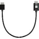 Atomos 4K60 HDR Locking Full HDMI to Full-HDMI High-Speed Cable (11.8") ATOM4K60L1