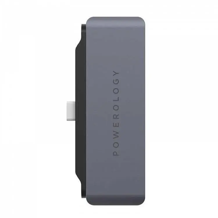 Powerology 4 in 1 USB-C Hub with HDMI, USB, and AUX Port P41PACHGY